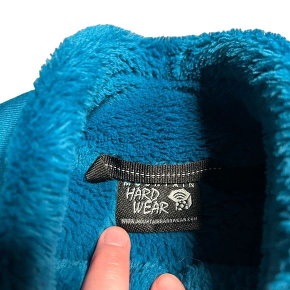 Mountain Hardwear Jacket Monkey Fleece Full Zip Medium Blue Outdoor‎ Activewear - Picture 3 of 9
